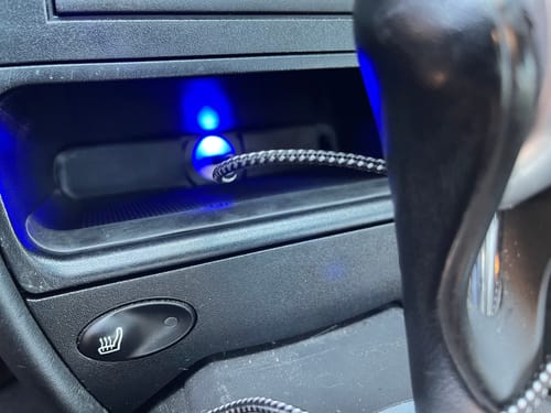 Customer photo review of Single USB Charger Socket 12V or 24V Black