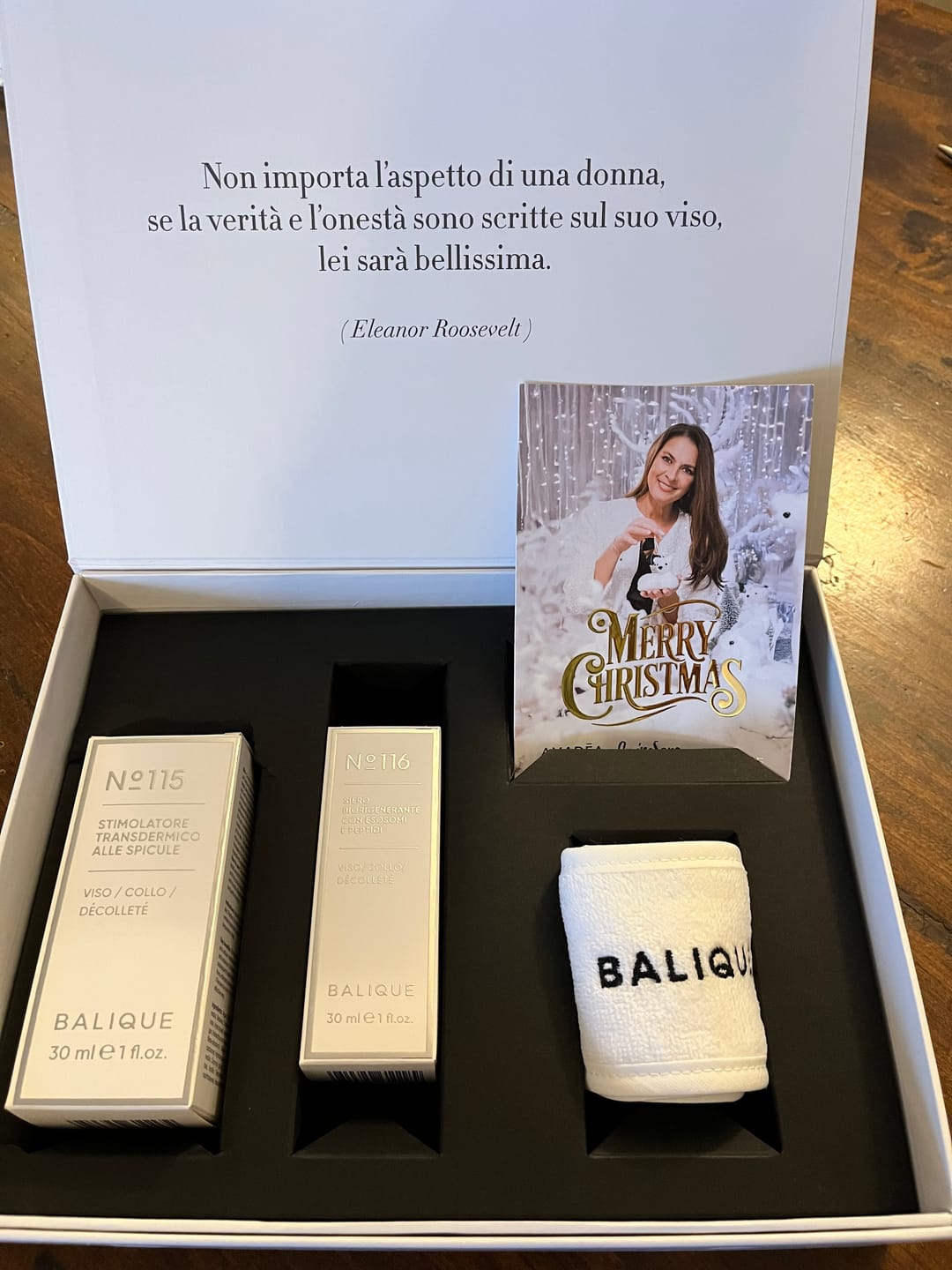 Customer photo review of BOX LONGEVYA – Trattamento Intensivo di Attivazione e Rigenerazione Cutanea