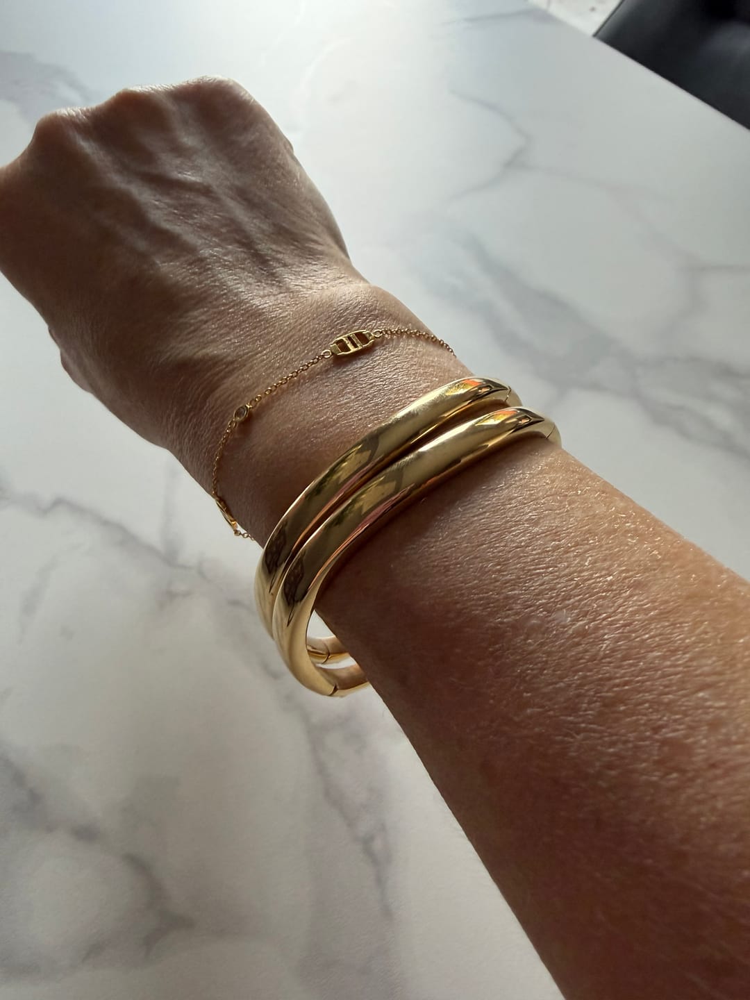 Customer photo review of Wave Bangle