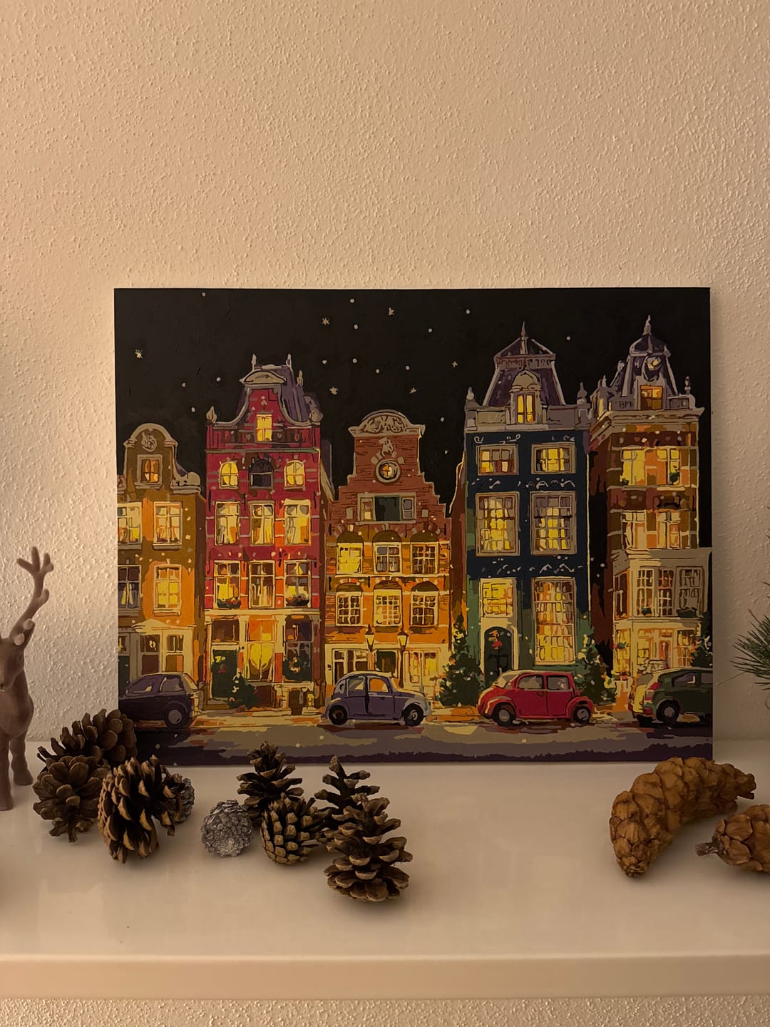 Customer photo review of Malen nach Zahlen - Heiligabend in Amsterdam