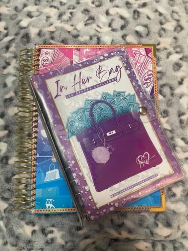 Customer photo review of In Her Bag - $5,050 Challenge Binder