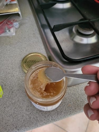 Customer photo review of Honey Cream with Mastic - 250g - Hellenic Grocery