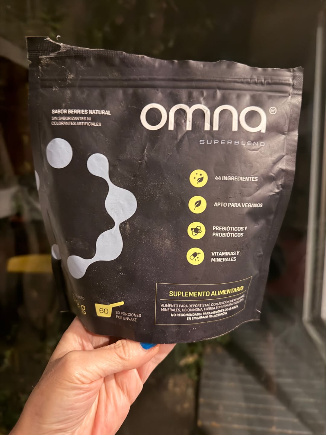 Customer photo review of Omna Superblend