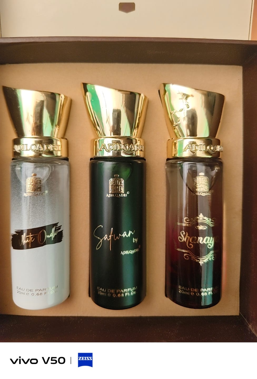 Customer photo review of Captivating Trio 3 Pcs Set Of Premium Perfume Spray