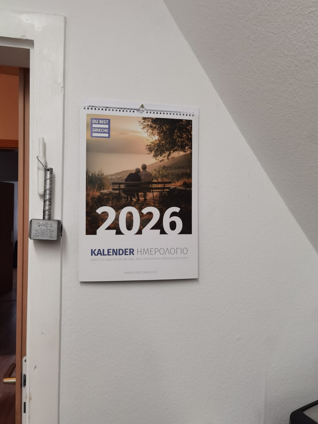 Customer photo review of DU BIST GRIECHE Kalender 2026