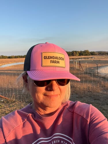 Customer photo review of Premium Custom Leather Patch Hats (Wholesale)