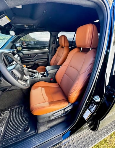 Customer photo review of Premium Custom-Fit Seat Covers