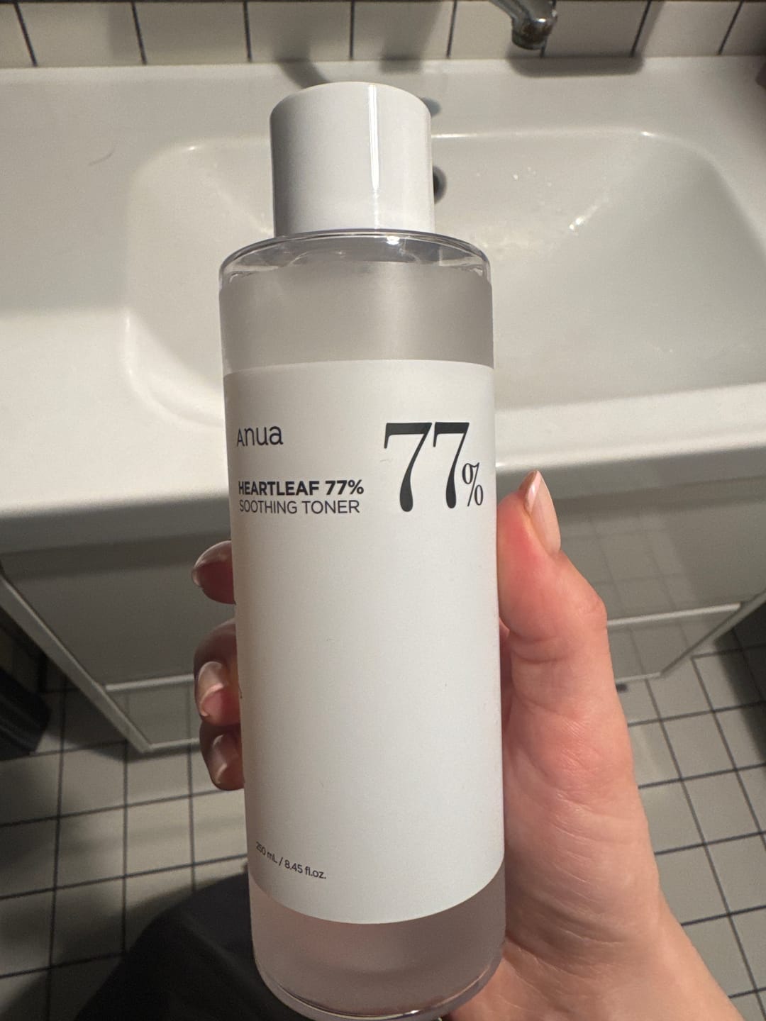 Customer photo review of Nomierinošs toniks Anua Heartleaf 77% Soothing Toner