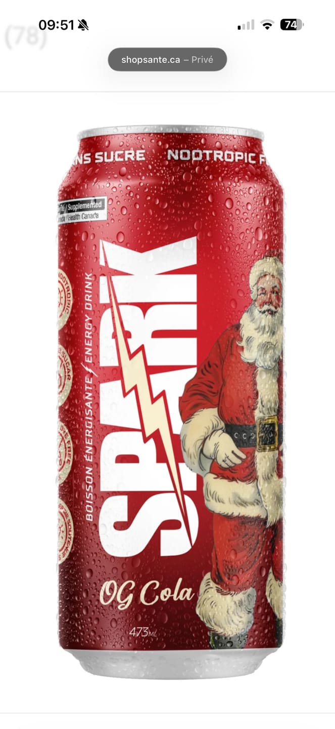 Customer photo review of Spark - Boisson Énergisante - 473ml