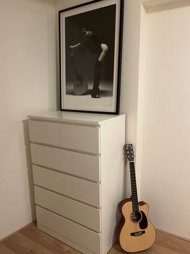 Customer photo review of Leather and Strings Poster