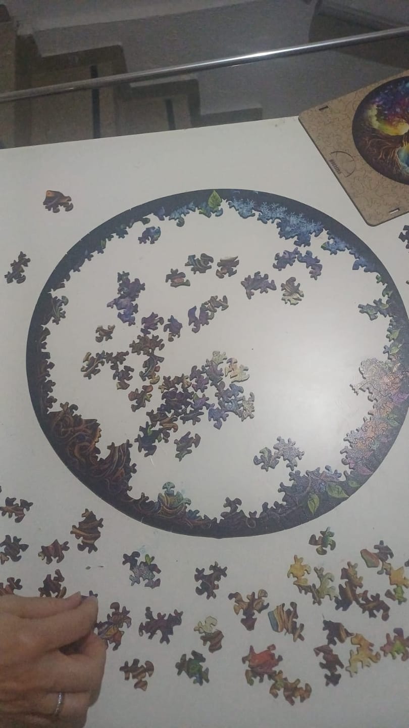Customer photo review of Hayat Ağacı - Ahşap Puzzle
