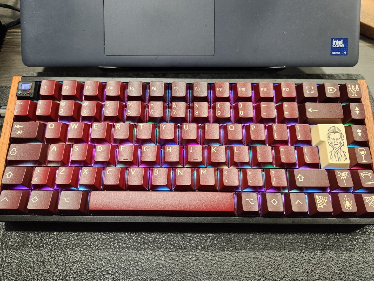 Customer photo review of PBTfans Count Dracula Tuş Takımı