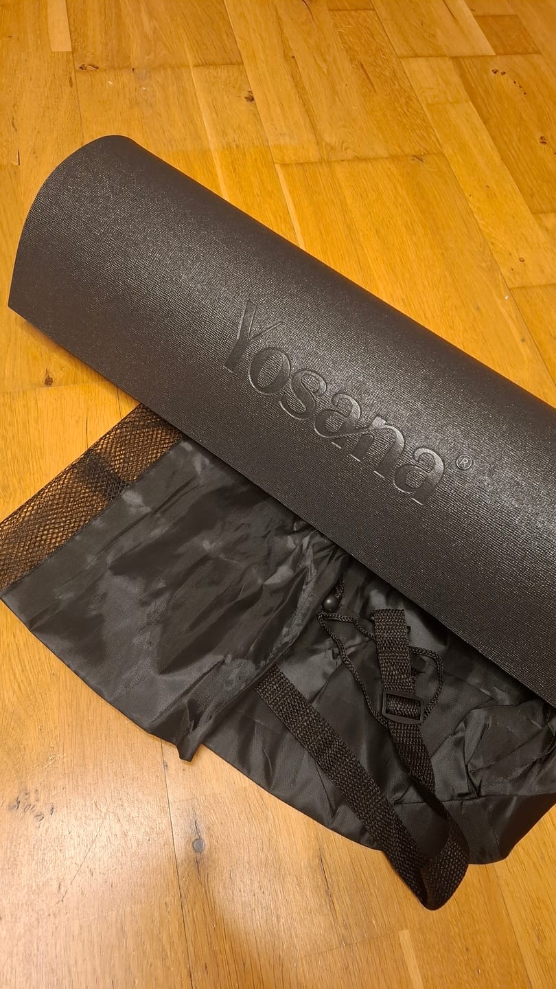 Customer photo review of Yogamatte Eco Grip - Anthrazit