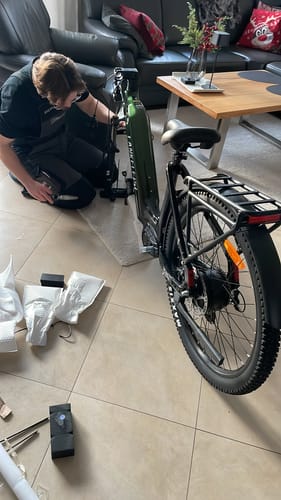 Customer photo review of Lankeleisi MG600 Lite 250W 27.5" Electric Trekking Bike 720Wh SUV E-bike with Torque Sensor 36V 20Ah Battery [Pre-Order]