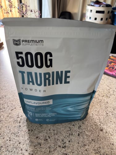 Customer photo review of Taurine