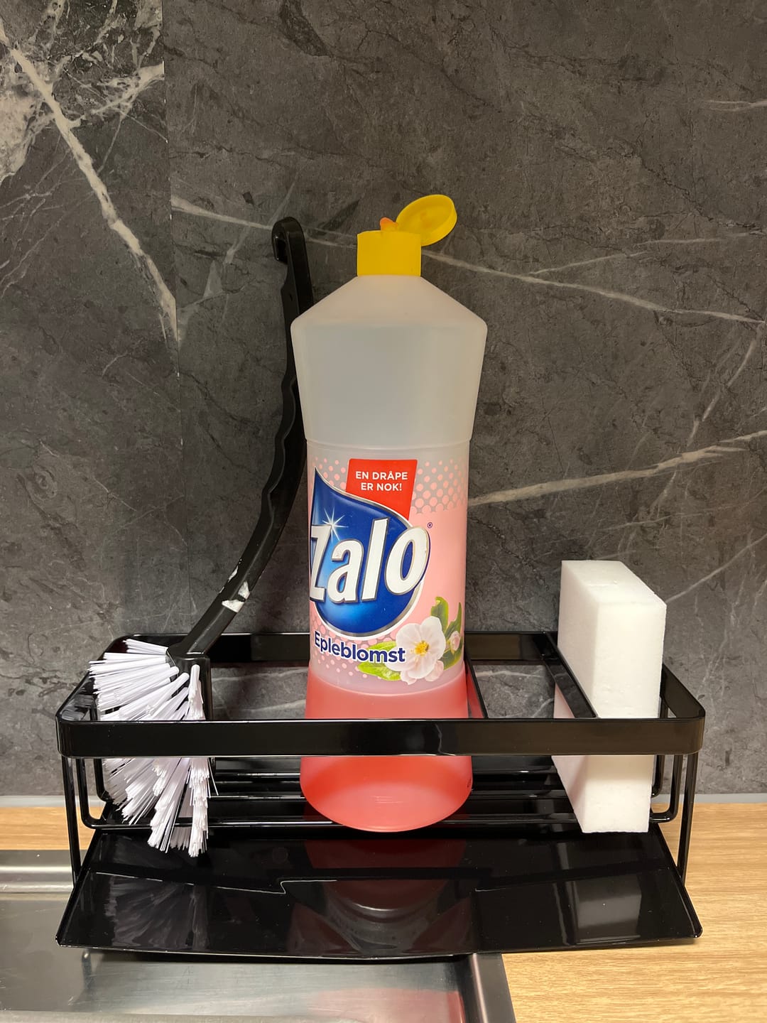 Customer photo review of Såpeholder med dryppskål sort