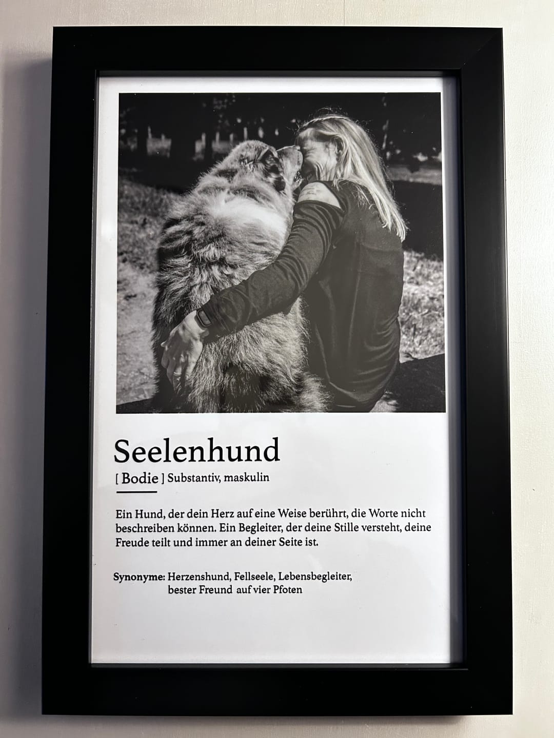 Customer photo review of Definition Seelentier - Individuelles Poster