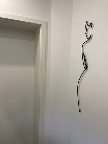 Customer photo review of Décoration Murale en Métal - Élégance minimaliste