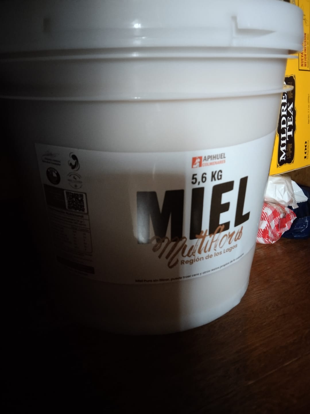 Customer photo review of Balde Miel Multiflora de La Región de Los Lagos 5,6 kilos