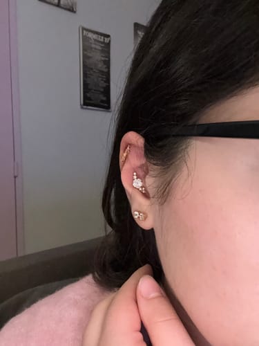 Customer photo review of Piercing Alba or