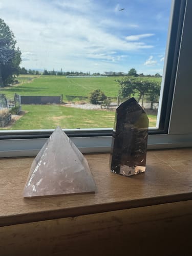 Customer photo review of Rose Quartz Pyramid #2