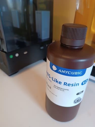 Customer photo review of Resina ABS V2 Lavable