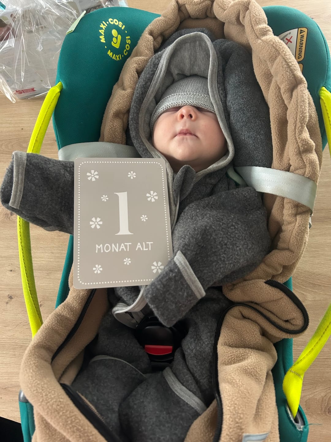 Customer photo review of Cloudy Schlafanzug - Mandel