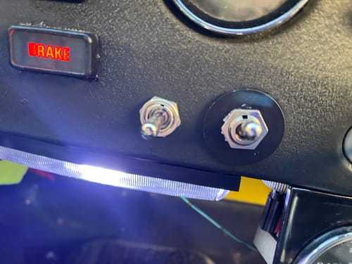 Customer photo review of Heavy Duty Chrome Toggle Switch Off-On(1)-On(1+2)