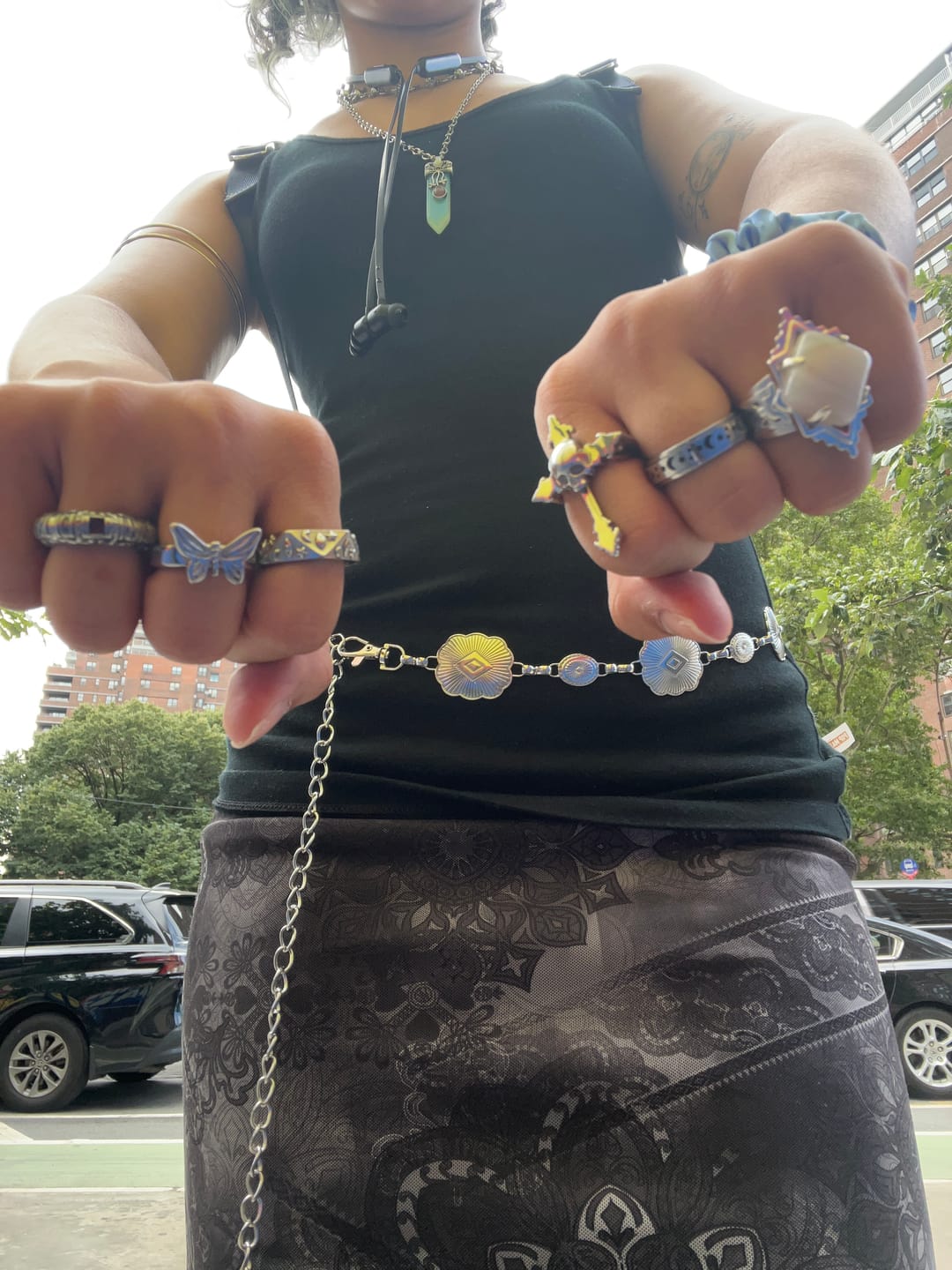 Customer photo review of UPGRADED CATACOMBS RING
