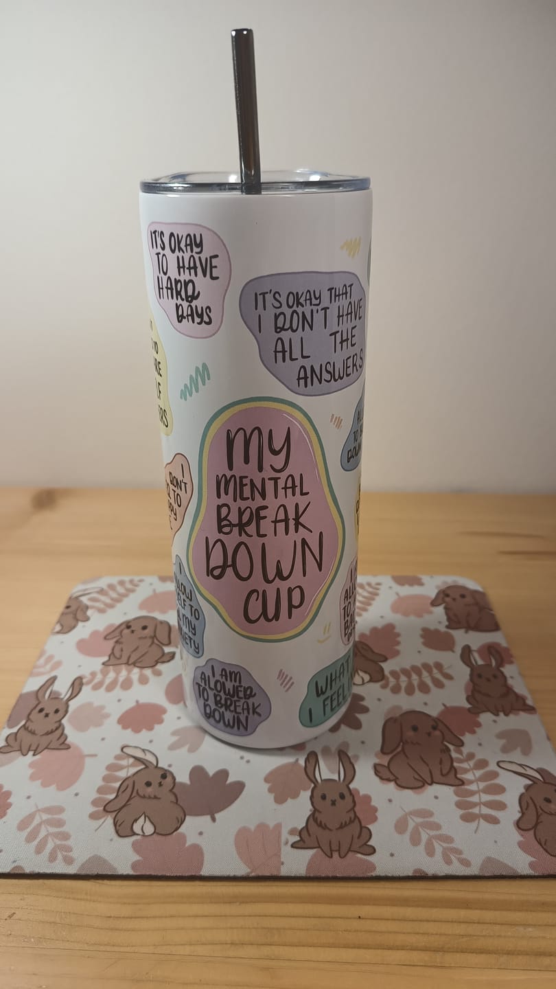 Customer photo review of Termo kelímek - My mental breakdown cup