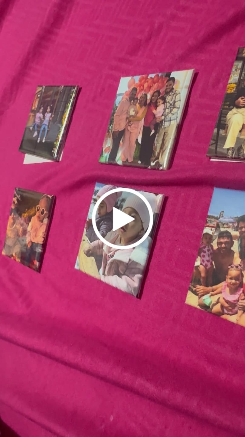 Customer video review of Pack 6 Imanes personalizados Cuadrados