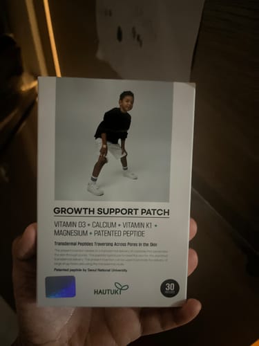 Customer photo review of HAUTUKI Growth Support Patch - 10 Month Supply (10Box) 50% OFF