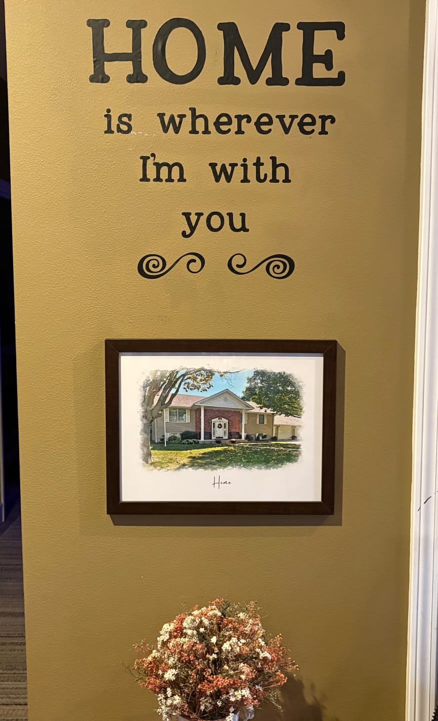 Customer photo review of Custom House Portrait