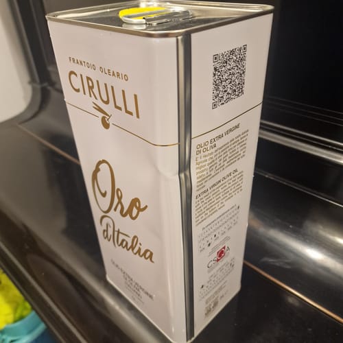 Customer photo review of 1 lattina di olio extravergine di oliva • 5 Litri