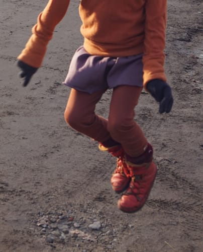 Customer photo review of Every Day Merino Schmale Hose