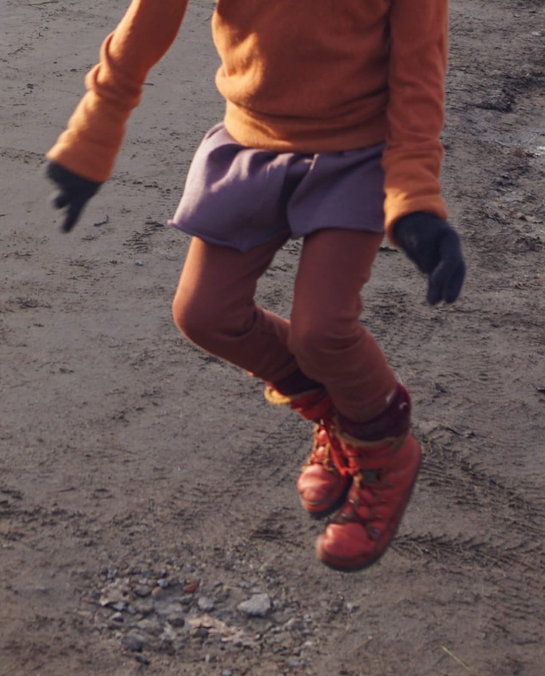 Customer photo review of Every Day Merino Schmale Hose