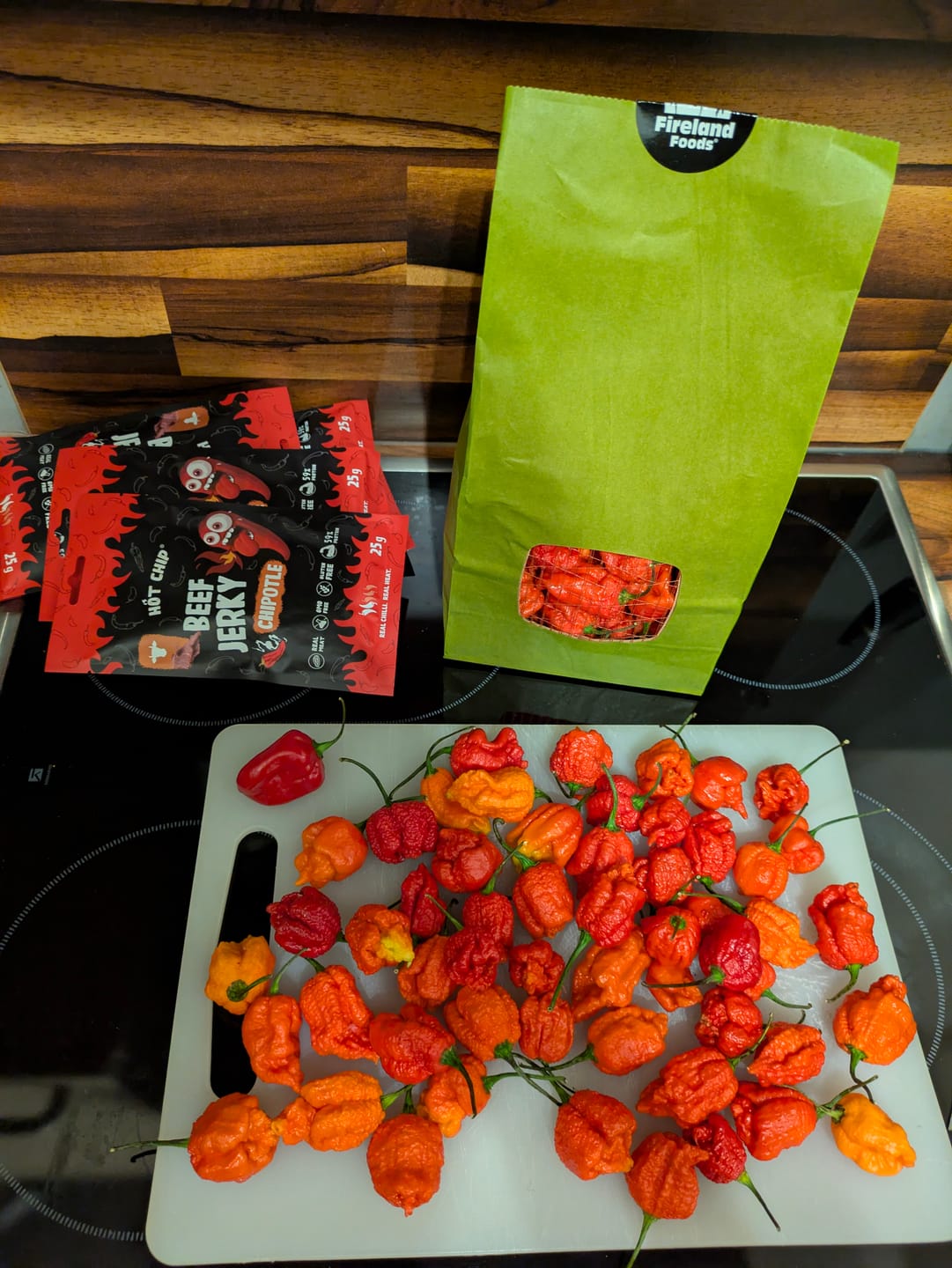 Customer photo review of Frische Carolina Reaper, 100g