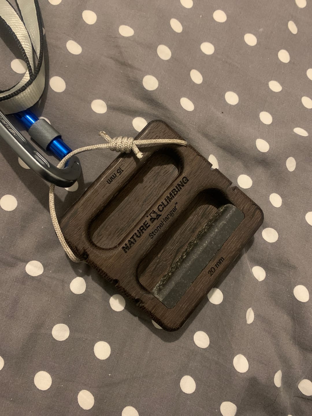 Customer photo review of Stone Hanger Black Edition