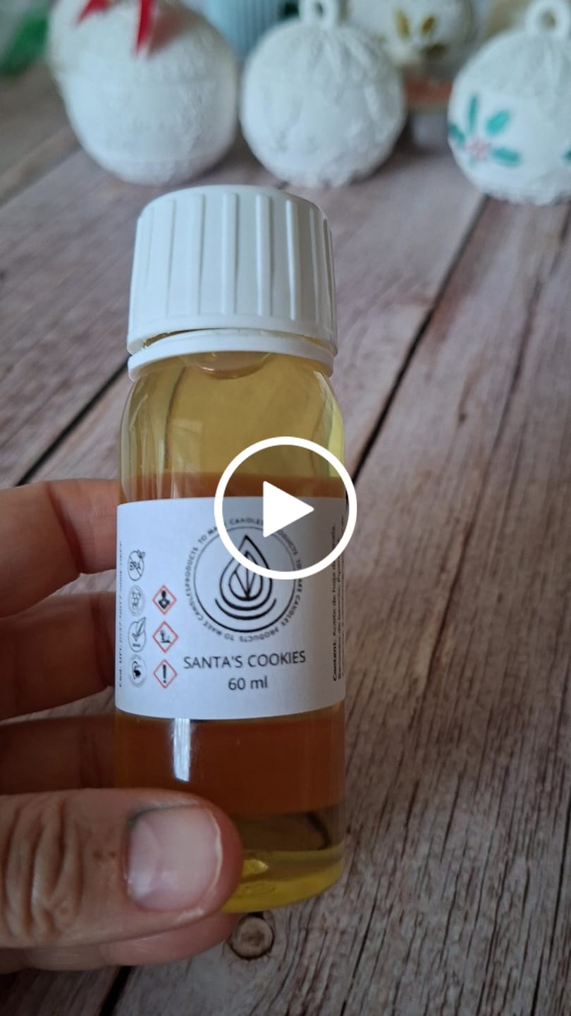 Customer video review of Fragancia SANTA'S COOKIES