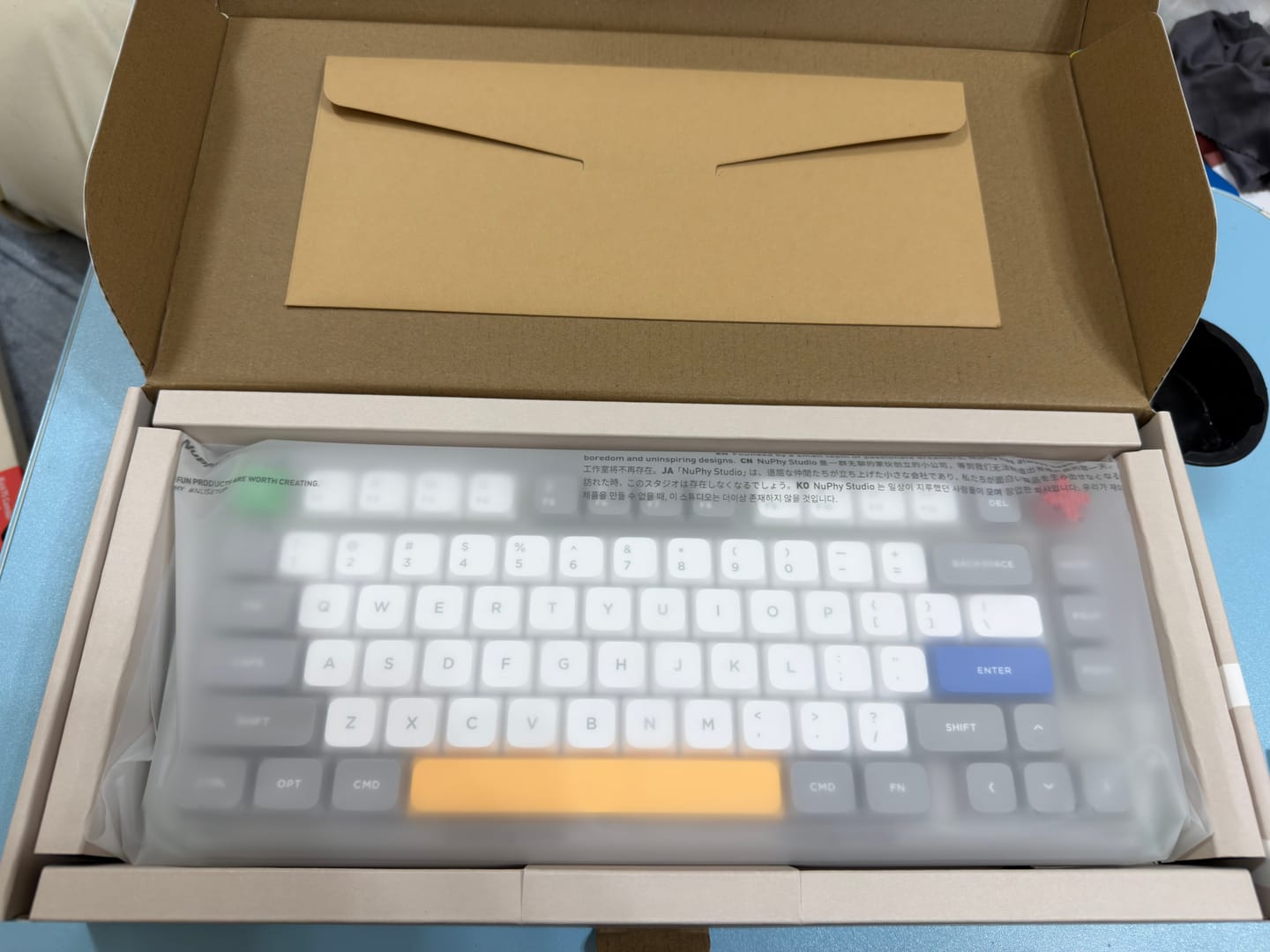 Customer photo review of NuPhy Kick75 三模高矮切換機械鍵盤