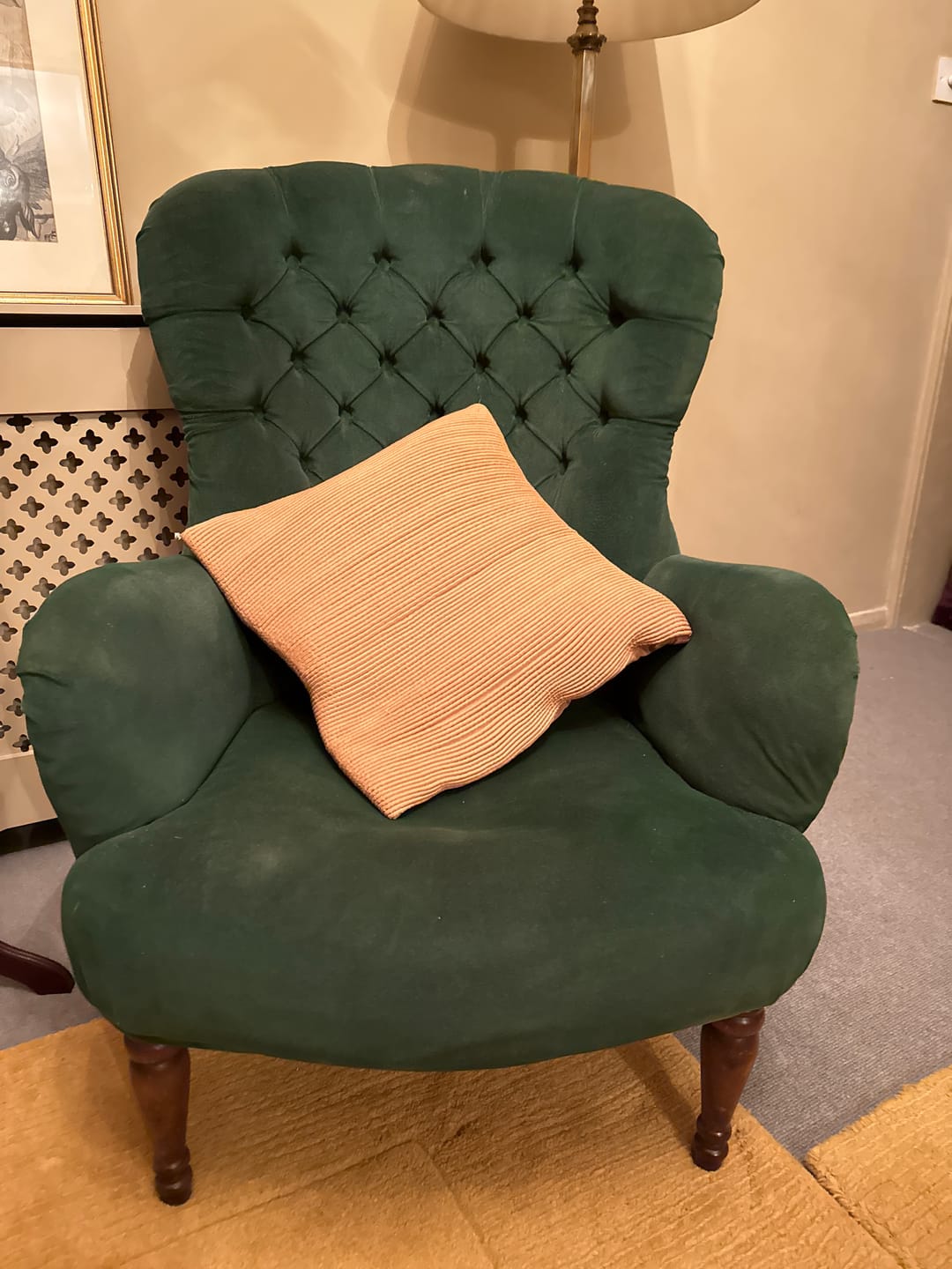 Customer photo review of Fabric Paint -- Dark Green