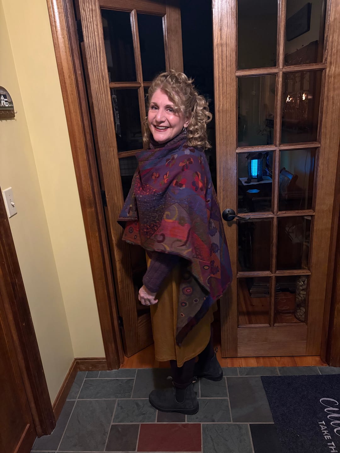 Customer photo review of Classic Art Cape~Plum color