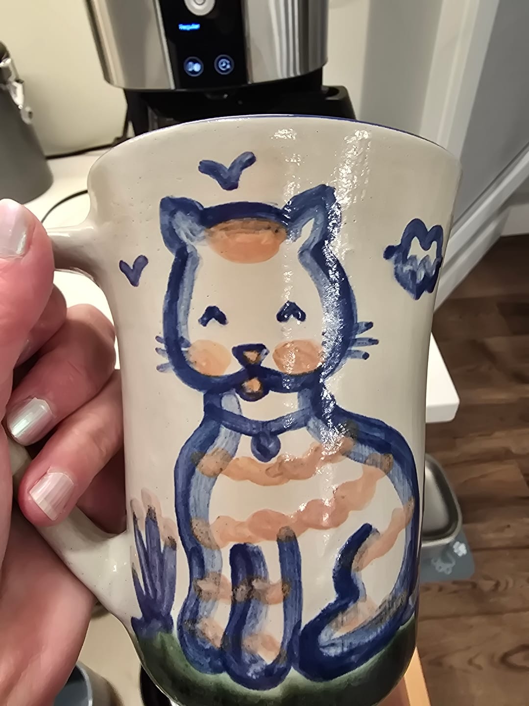 Customer photo review of Personalized Flare Mug