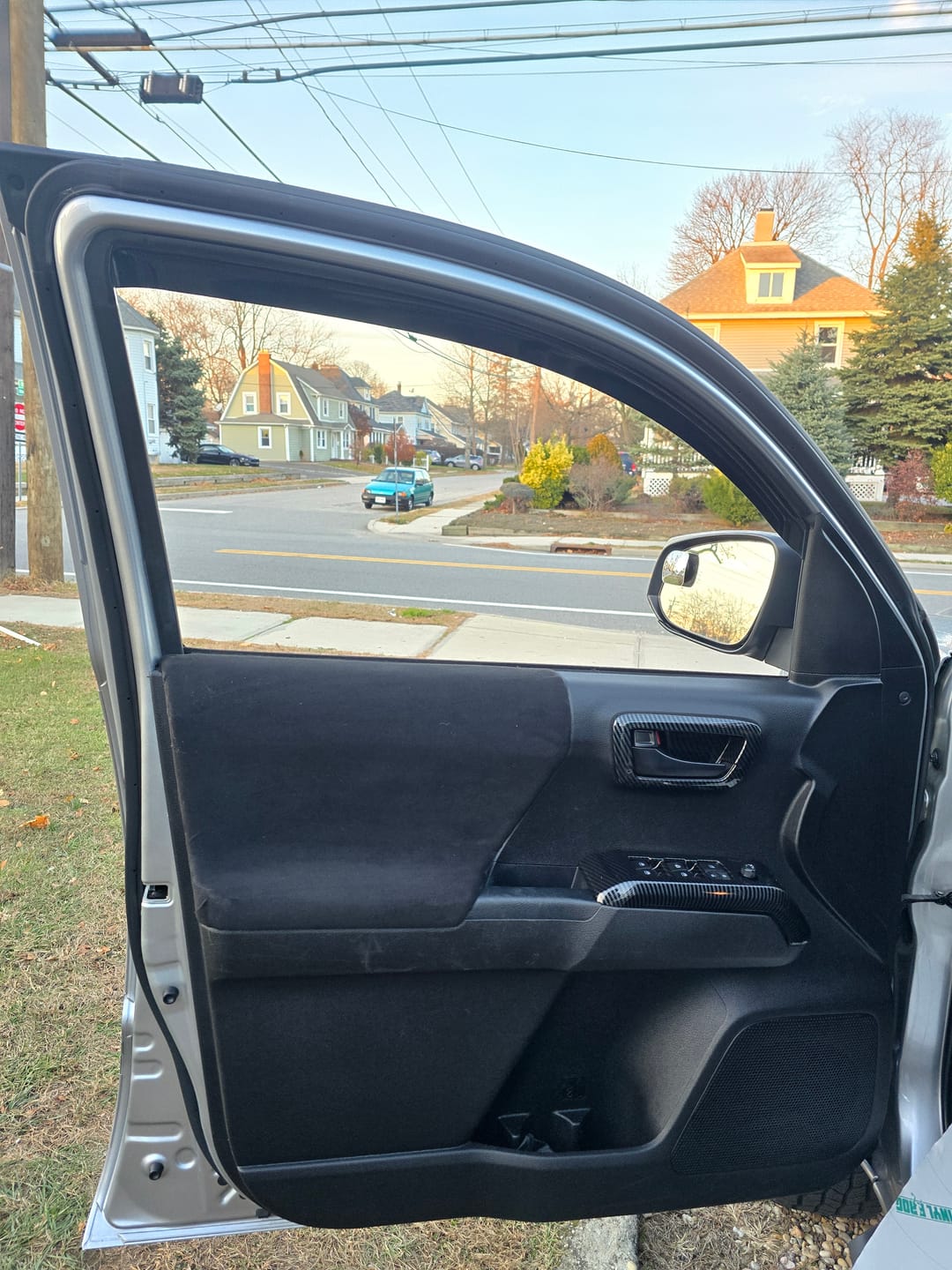 Customer photo review of Automotive Car Interior Wrap Film Black