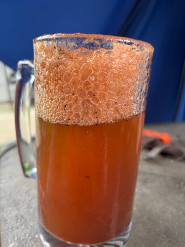 Customer photo review of La Suegra Michelada Mix