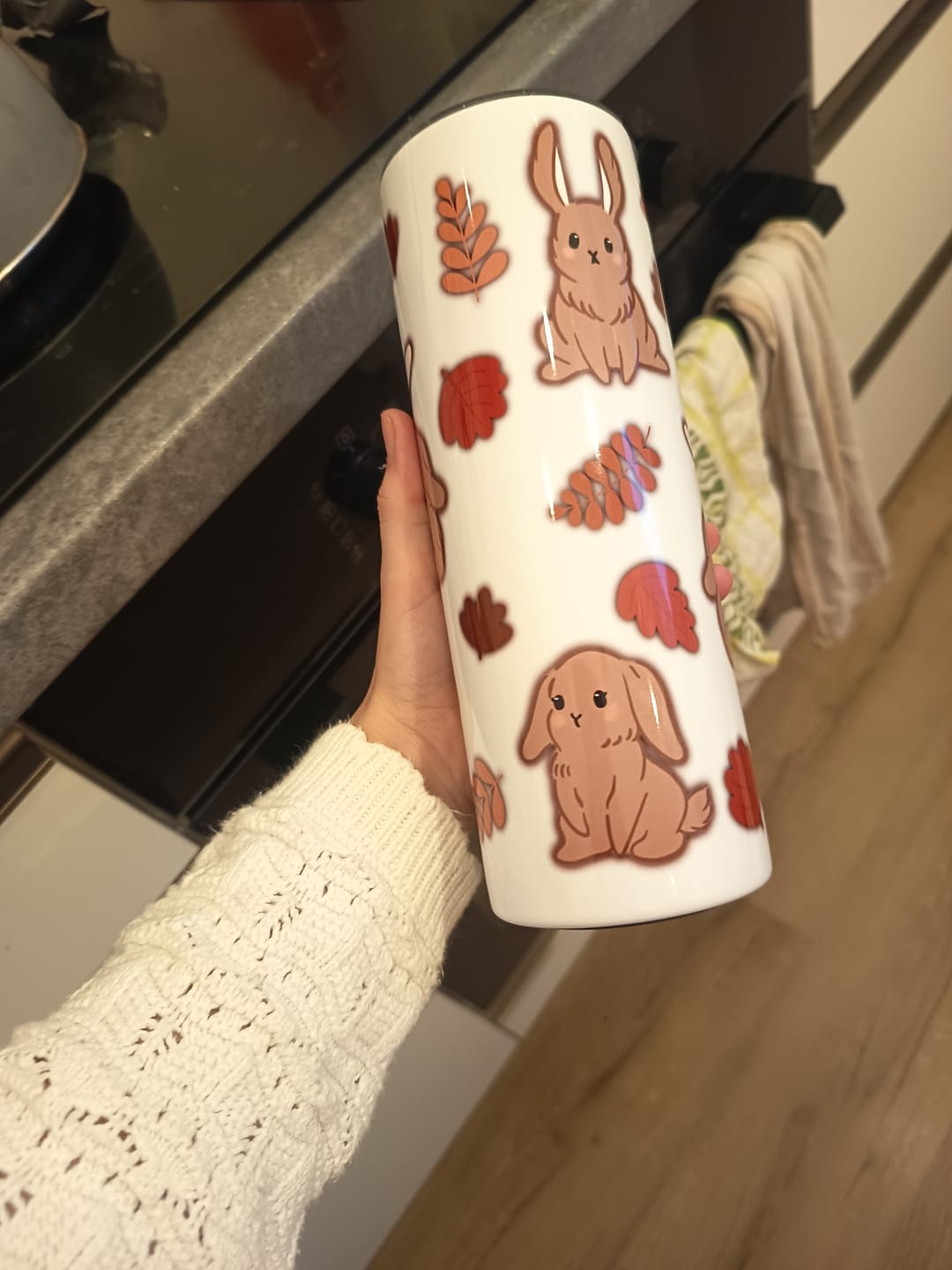 Customer photo review of Termo kelímek - Bunnies
