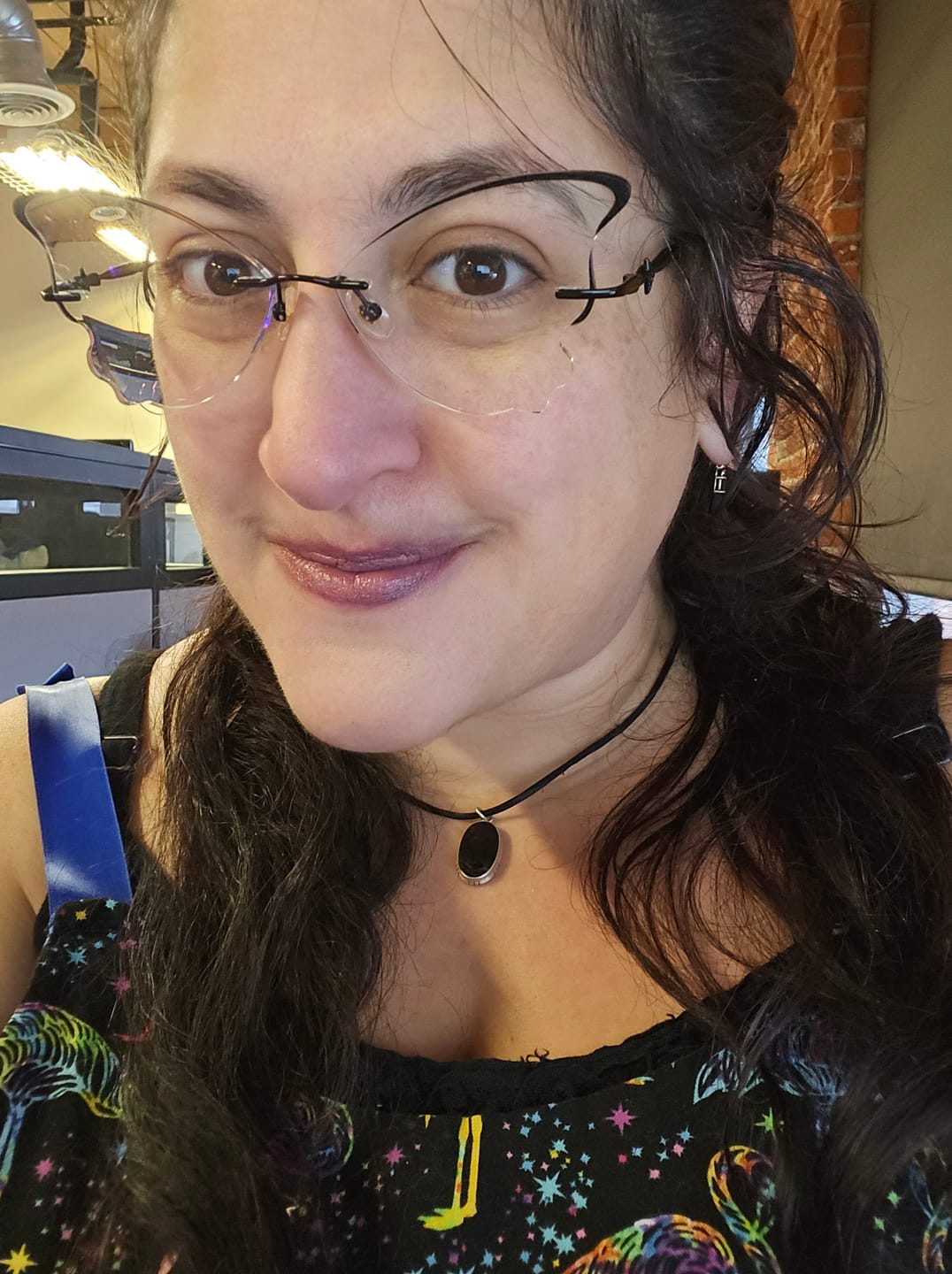 Customer photo review of Alissa Eyeglasses