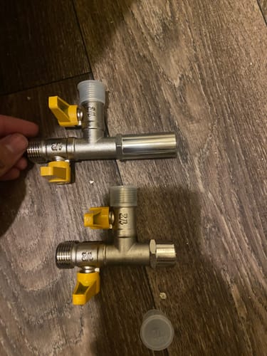 Customer photo review of Shower Water Softener System