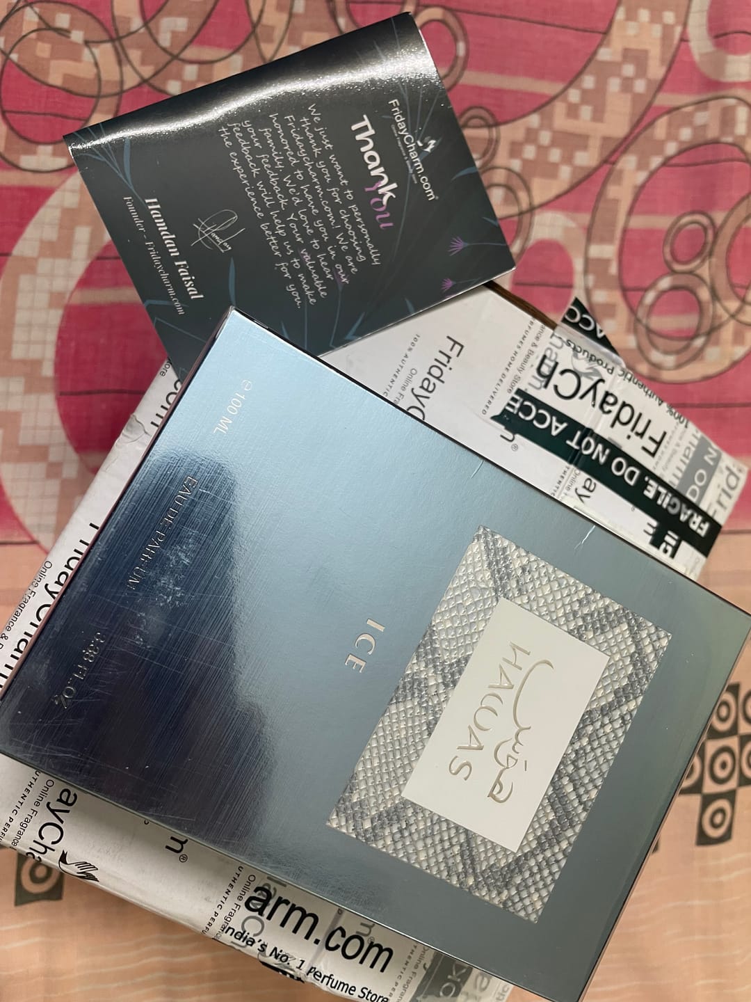 Customer photo review of Rasasi Hawas Ice Eau De Parfum For Men