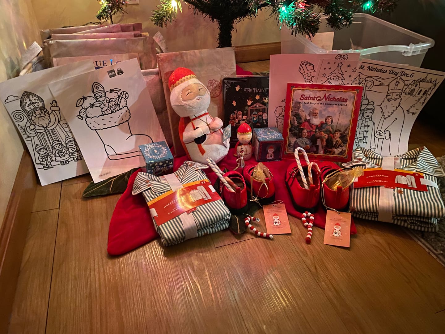 Customer photo review of The Christmas Nativity - Magnetic Playscene